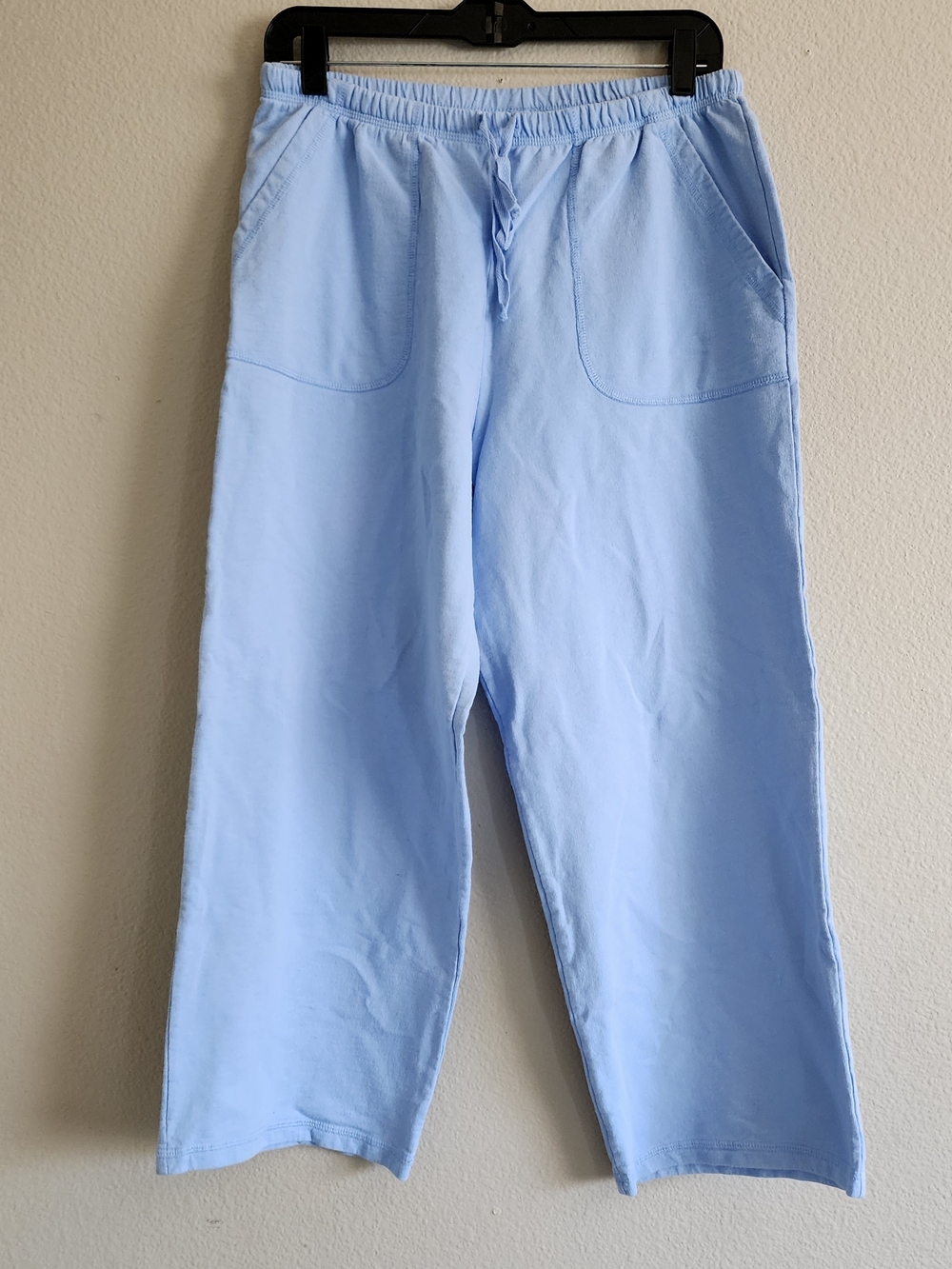 Hot Cotton by Marc Ware Light Blue 100% Cotton Lounge Pants Size M